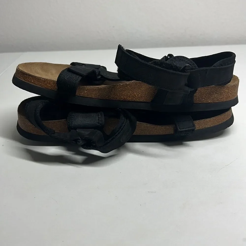 Scholl Heaven Adapta Track Sandals Size 44EU/ 11M Black
